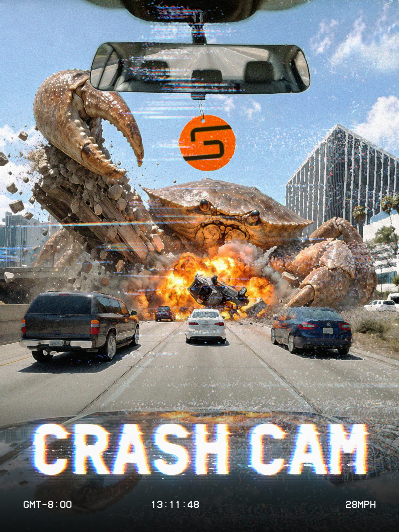 CrashCam swipe game